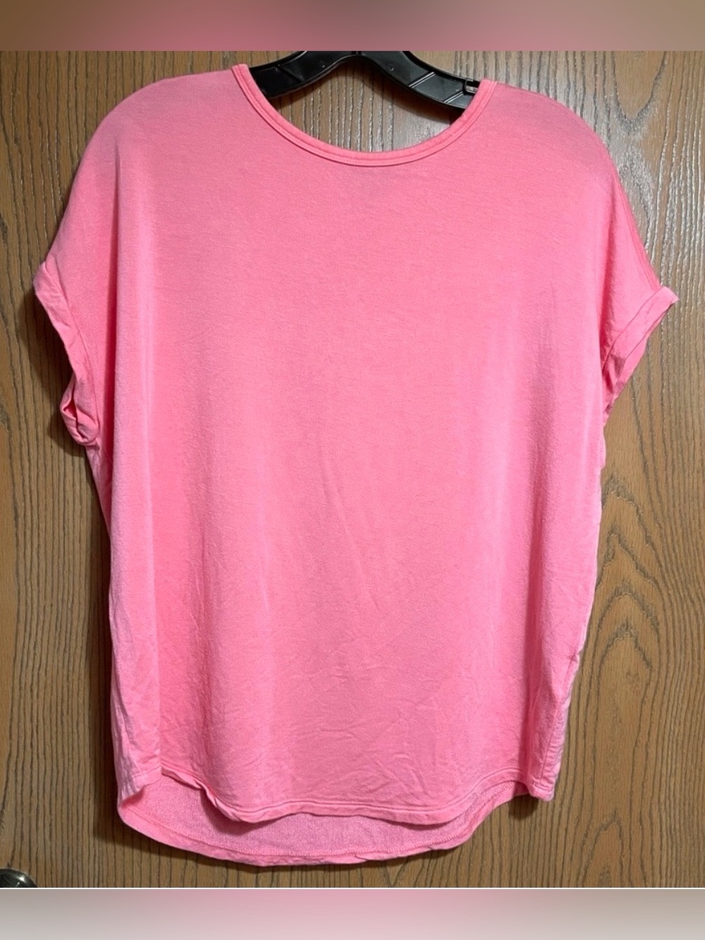 Buffalo David Bitton Tee in Pink with Short Sleeves